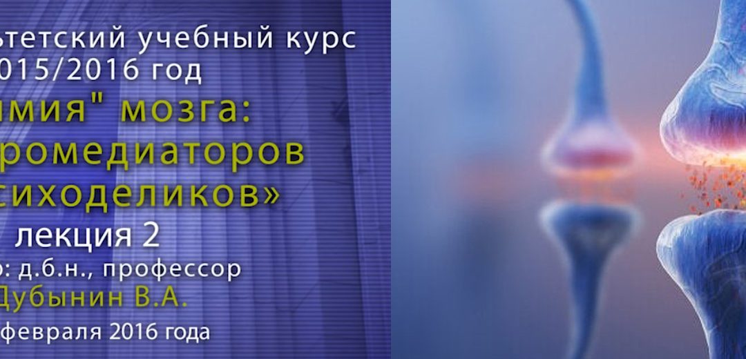 2. Дубынин Вячеслав — Электрические процессы в мозге. Курс «Химия мозга». Часть 1 из 2.